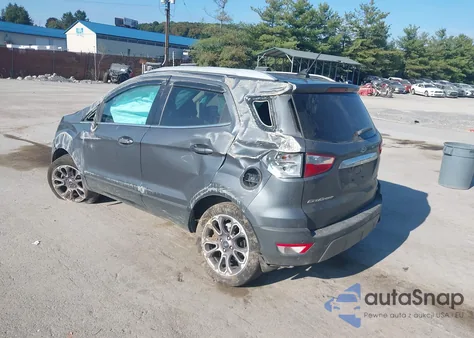 2020 Ford Ecosport Titanium from USA, damaged, VIN MAJ6S3KL2LC326176